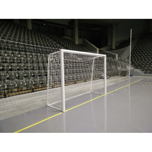 Poarta de fotbal 3x2m, profil oval din aluminiu 120x100 mm-0