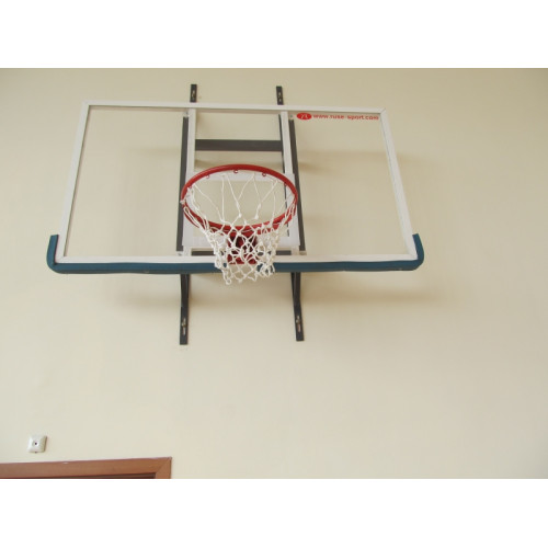 Panou baschet 180x105 cm din plexiglas cu rama din otel-0