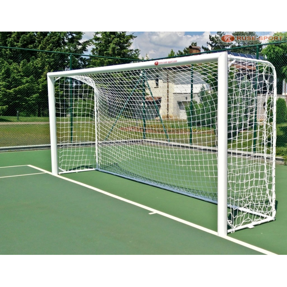 Poarta fotbal 5x2m, profil oval din aluminiu 120x100mm-0