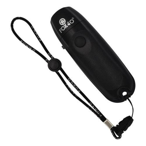Fluier FOX 40 Electronic cu snur, Negru-0