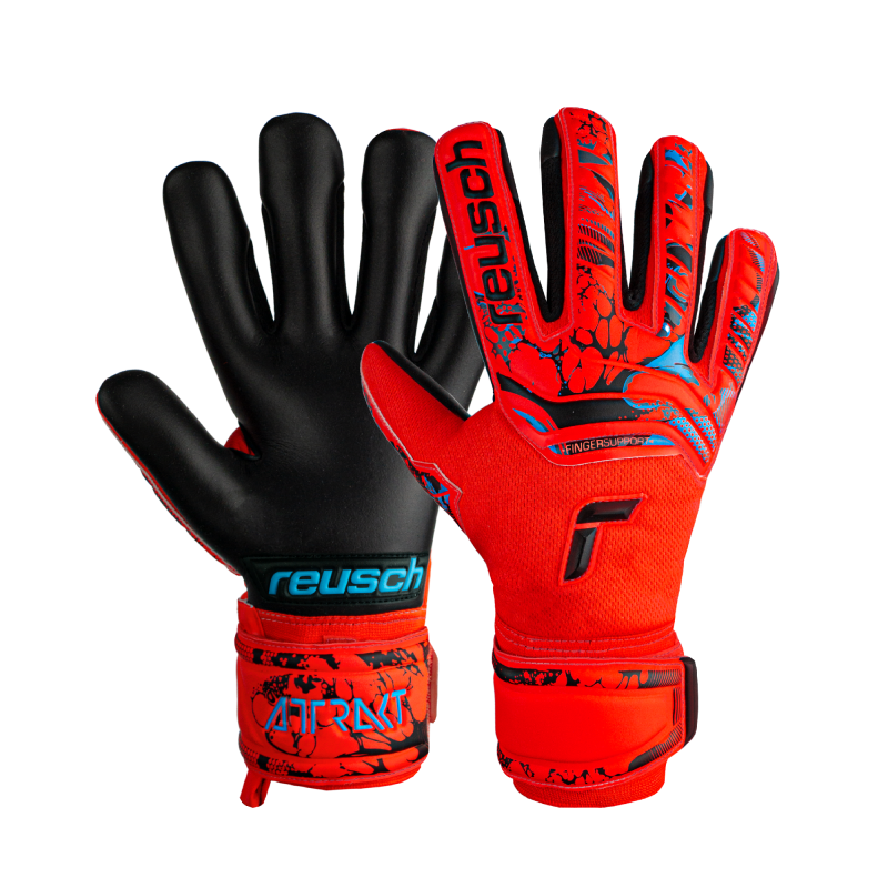 Manusi portar fotbal Attrakt Grip Evolution, REUSCH-0 Manusi portar fotbal Attrakt Grip Evolution, REUSCH-0