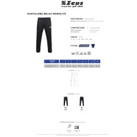 Pantaloni trening Relax Monolith, ZEUS-20310