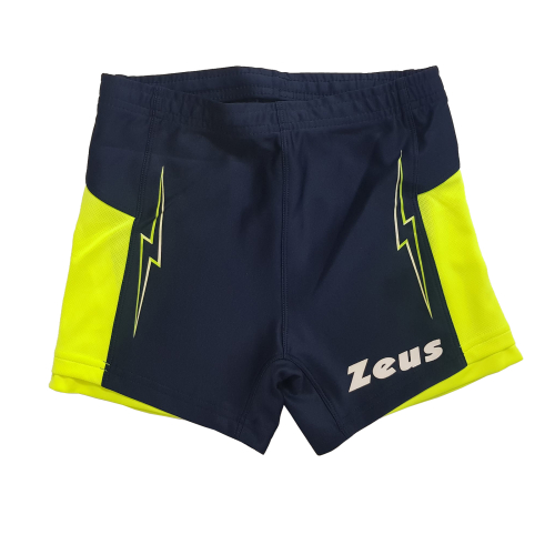 Sort volei Donna, ZEUS, BLEU/GALBEN FLUO, marime L - EOL-0