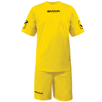 Echipament fotbal KIT GIVOVA, GALBEN, marime 3XS - EOL-22089
