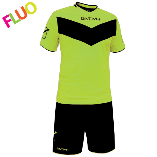 Echipament fotbal KIT VITTORIA GIVOVA, FLUO GALBEN, marime XL - EOL-0