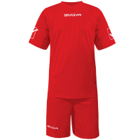 Echipament fotbal KIT GIVOVA, ROSU, marime XL - EOL-0