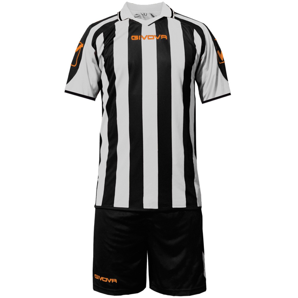 Echipament fotbal KIT SUPPORTER, NEGRU/ALB, marime XL - EOL-0 Echipament fotbal KIT SUPPORTER, NEGRU/ALB, marime XL - EOL-0