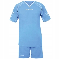 Echipament fotbal Kit CAPO, CELESTE, marime XS - EOL-0