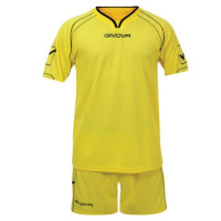 Echipament fotbal Kit CAPO, GALBEN, marime XL - EOL-0