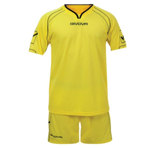 Echipament fotbal Kit CAPO, GALBEN, marime XL - EOL-0