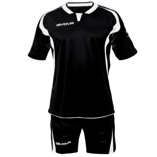 Echipament fotbal KIT ARES, NEGRU/ALB, marime XL - EOL-0