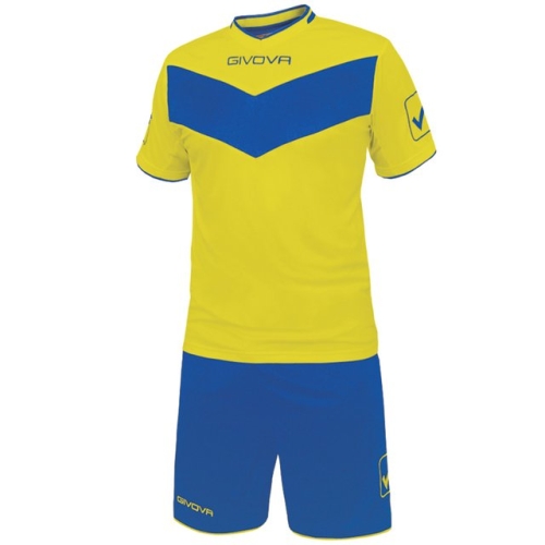 Echipament fotbal KIT VITTORIA GIVOVA, GALBEN/ALBASTRU, marime S - EOL-0