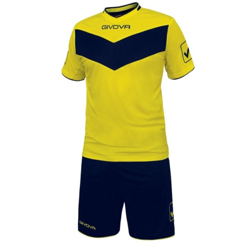 Echipament fotbal KIT VITTORIA GIVOVA, GALBEN/BLEUMARIN, marime L - EOL-0