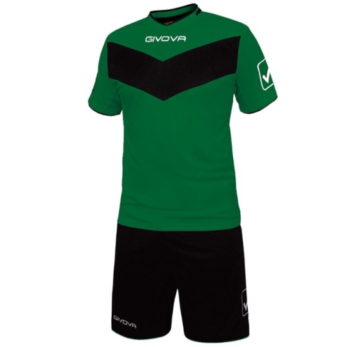 Echipament fotbal KIT VITTORIA GIVOVA, VERDE/NEGRU, marime 2XS - EOL-0