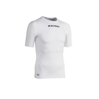 Bluza termica cu maneca scurta CADIZ101 Patrick, Alb, marime M - EOL-0