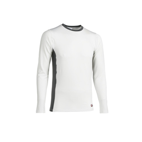 Bluza termica cu maneca lunga CADIZ115 Patrick, Alb, marime XS - EOL-0