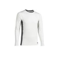 Bluza termica cu maneca lunga CADIZ115 Patrick, Alb, marime M - EOL-0