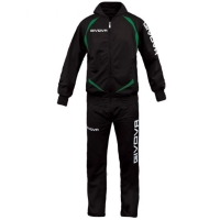 Tuta Relax Gold, Negru/Verde, S - EOL-0