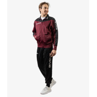 Tuta Roma, Unisex, Burgundy/Negru, M - EOL-0