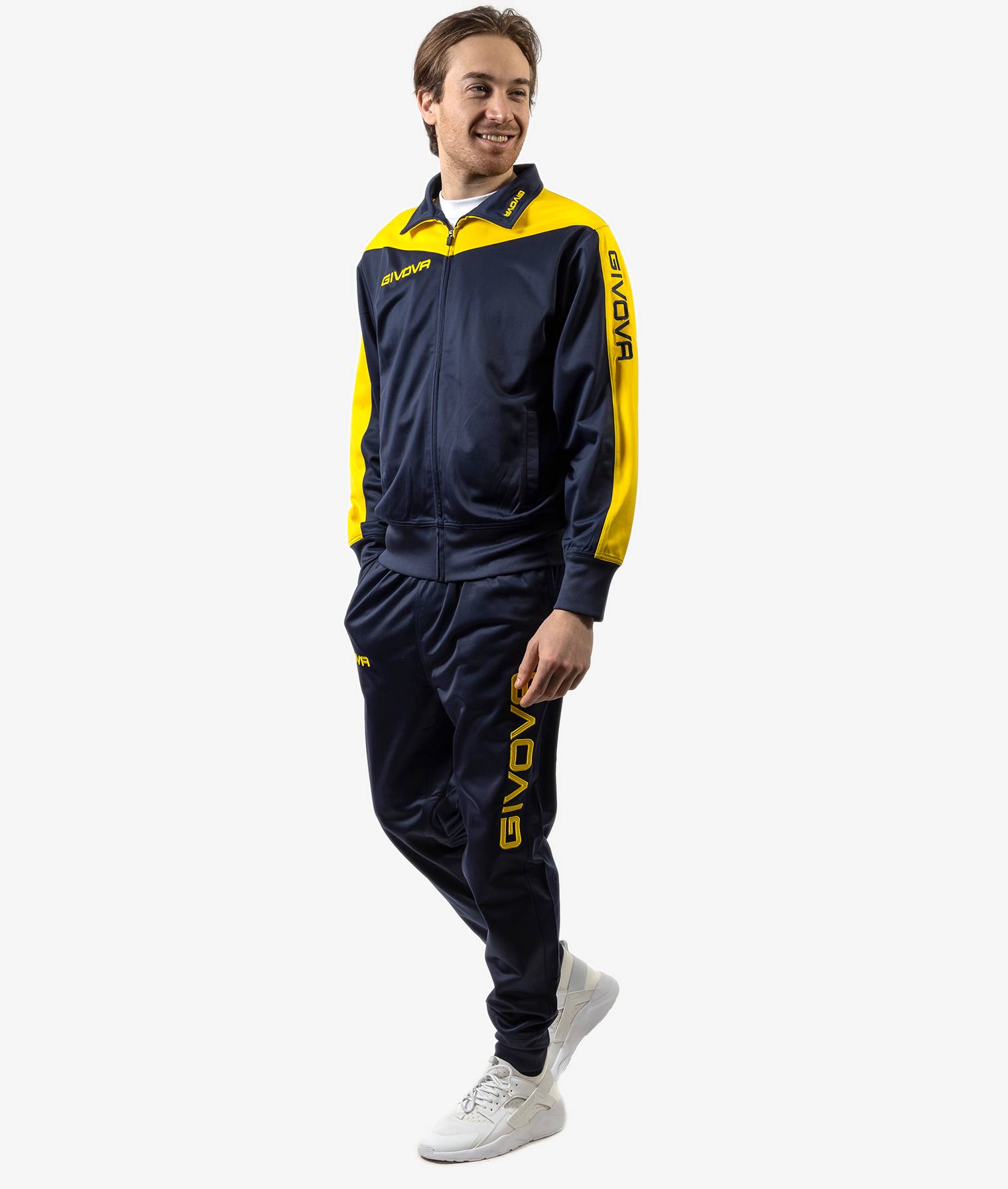 Tuta Roma, Unisex, Bleumarin/Galben, M - EOL-0 Tuta Roma, Unisex, Bleumarin/Galben, M - EOL-0
