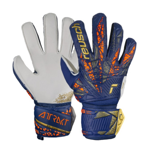 Manusi portar fotbal Attrakt Starter Solid Junior, REUSCH-0