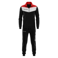 Tuta Campo, Negru/Rosu, 2XS - EOL-0