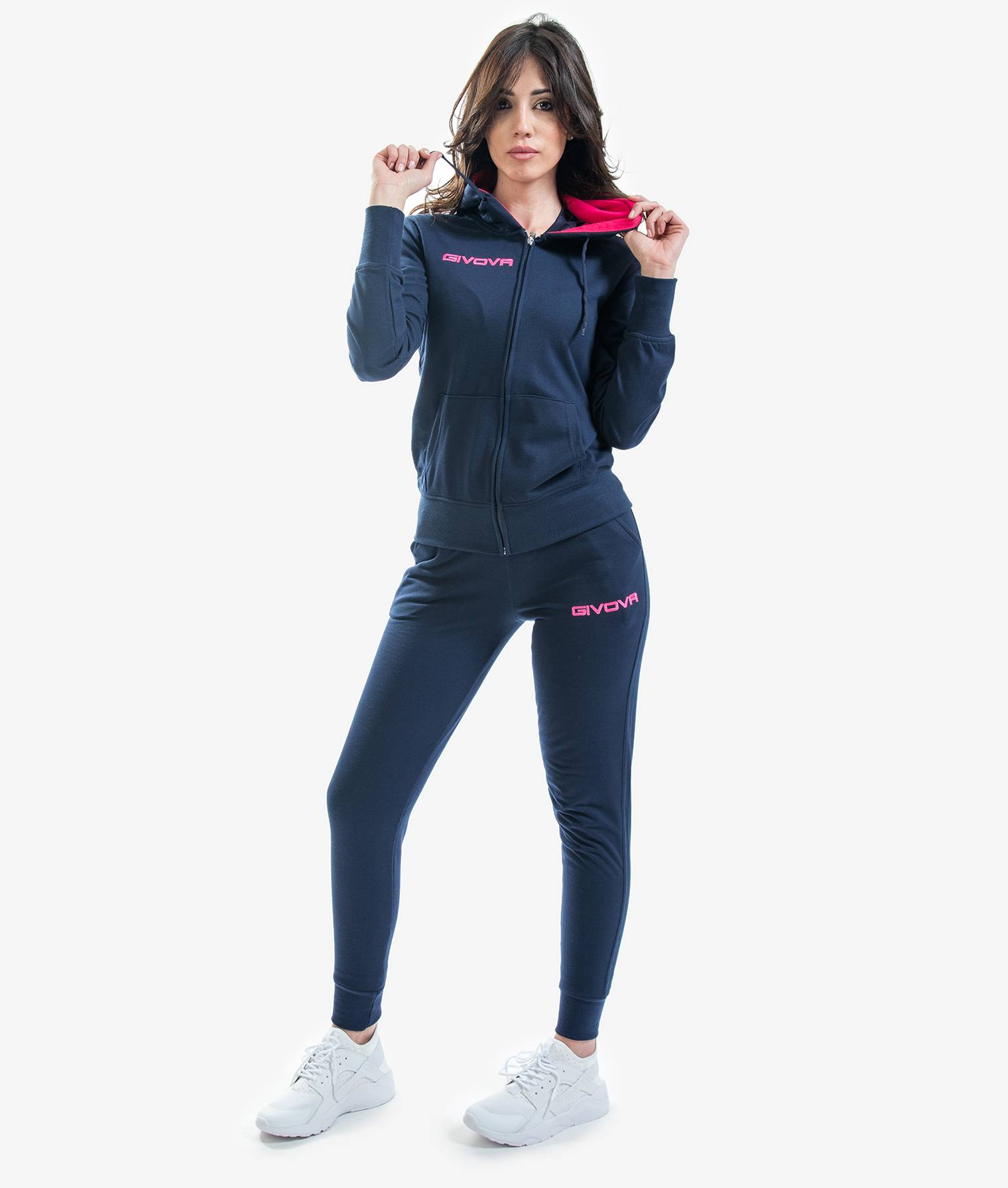 Tuta Donna, Bleumarin/Fuxia, L - EOL-0 Tuta Donna, Bleumarin/Fuxia, L - EOL-0