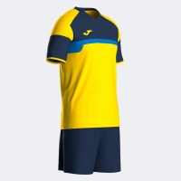 Kit echipament fotbal Danubio III, Galben/Bleumarin, JOMA-23719