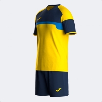 Kit echipament fotbal Danubio III, Galben/Bleumarin, JOMA-23723