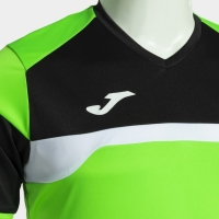 Kit echipament fotbal Danubio III, Verde Fluo/Negru, JOMA-23696
