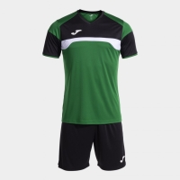 Kit echipament fotbal Danubio III, Verde/Negru, JOMA-23747