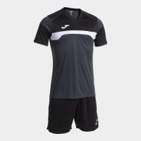 Kit echipament fotbal Danubio III, Antracit/Negru, JOMA-0