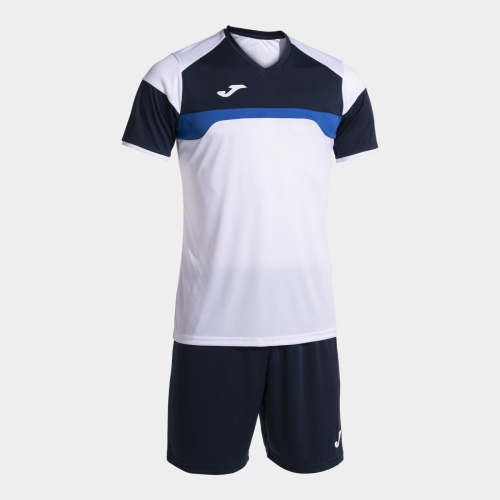 Kit echipament fotbal Danubio III, Alb/Bleumarin, JOMA-0