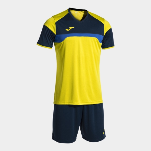 Kit echipament fotbal Danubio III, Galben/Bleumarin, JOMA-0