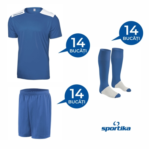 Set echipament fotbal SPORTIKA (14 buc.), CONCEPT 1-0