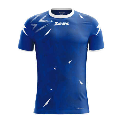 Tricou fotbal Marmo Royal/Alb, ZEUS-0
