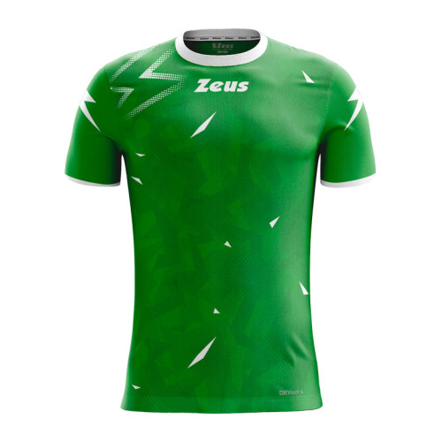 Tricou fotbal Marmo Verde/Alb, ZEUS-0