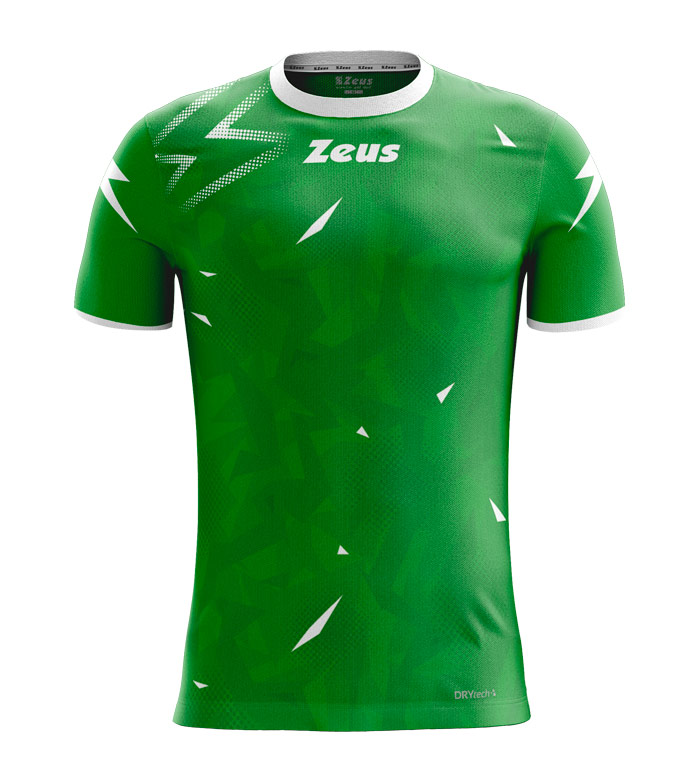 Tricou fotbal Marmo Verde/Alb, ZEUS-0 Tricou fotbal Marmo Verde/Alb, ZEUS-0