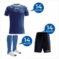 Set echipament fotbal Kit Mida ZEUS + Jambiere (14 buc.) CONCEPT 5-0