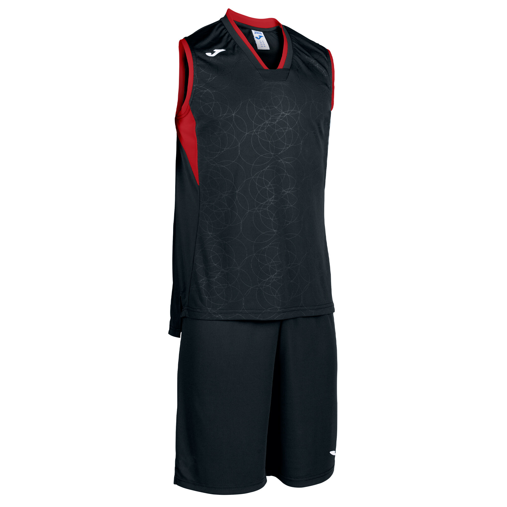 Echipament baschet Kit Campus JOMA, negru/rosu XS - EOL-0 Echipament baschet Kit Campus JOMA, negru/rosu XS - EOL-0