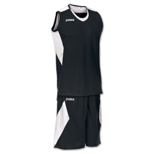 Echipament baschet Kit Space JOMA, negru/alb 6XS-5XS - EOL-0