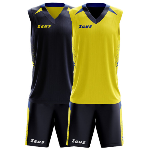 Echipament baschet Kit Jam ZEUS, blu/galben M - EOL-0