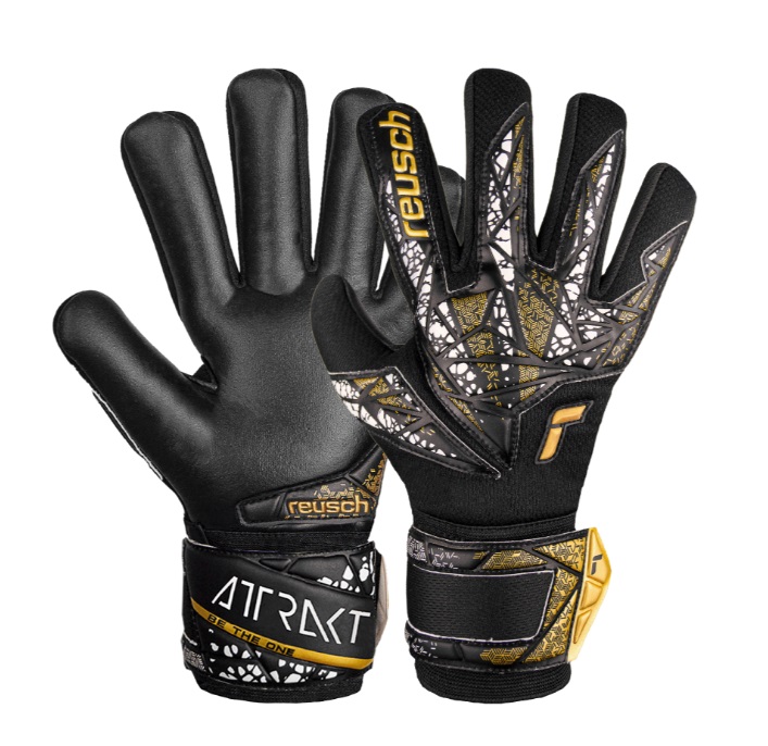 Manusi portar ATTRAKT SILVER NC FINGER SUPPORT JUNIOR, REUSCH-0 Manusi portar ATTRAKT SILVER NC FINGER SUPPORT JUNIOR, REUSCH-0
