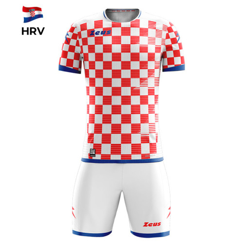 Kit Mundial Cro ZEUS, alb/rosu royal L - EOL-0