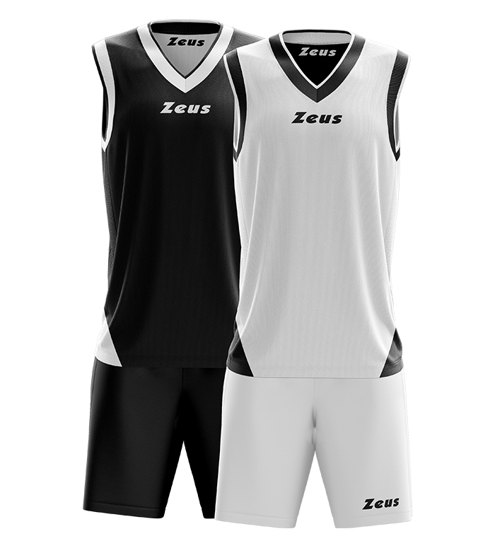 Echipament baschet Kit Doblo ZEUS, negru/alb XS - EOL-0 Echipament baschet Kit Doblo ZEUS, negru/alb XS - EOL-0
