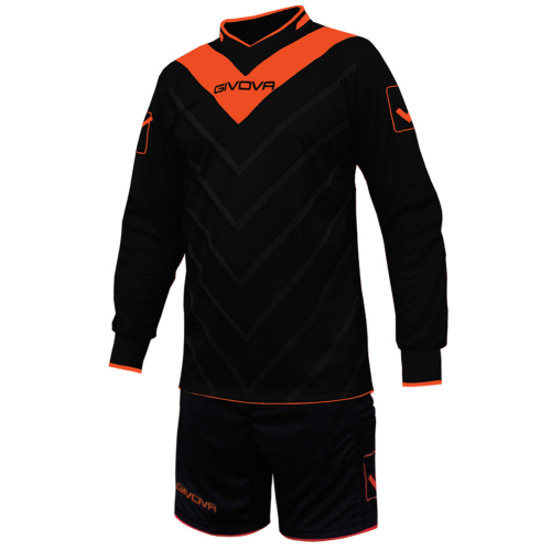 Echipament portar Kit Sanchez, GIVOVA, negru/orange fluo XL - EOL-0