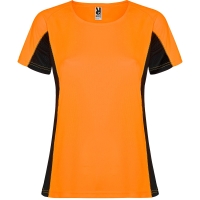 Portocaliu Fluo/Negru