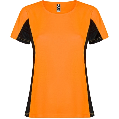 Portocaliu Fluo/Negru