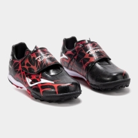 Ghete fotbal teren sintetic si iarba, Super Copa JR 2501 Negro Turf, JOMA-27649