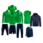 Echipament complet fotbal Box Start Verde/Bleumarin, ZEUS-0